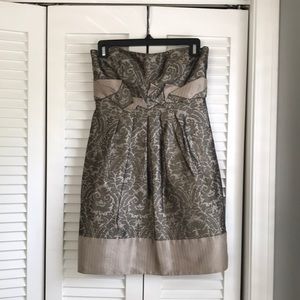 BCBG MAXAZRIA, size 2, brocade fabric,
